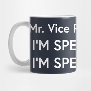 "Mr. Vice President, I'm Speaking. I'm Speaking." 2020 Vice Presidential Debate Joe Biden Kamala Harris Mug